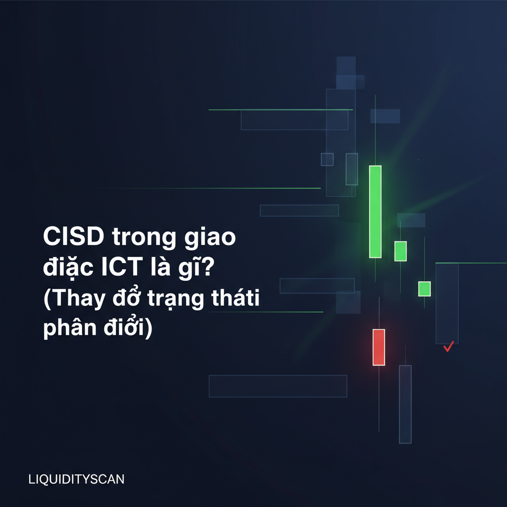 CISD trong giao dịch ICT là gì? (Thay đổi trạng thái phân phối)