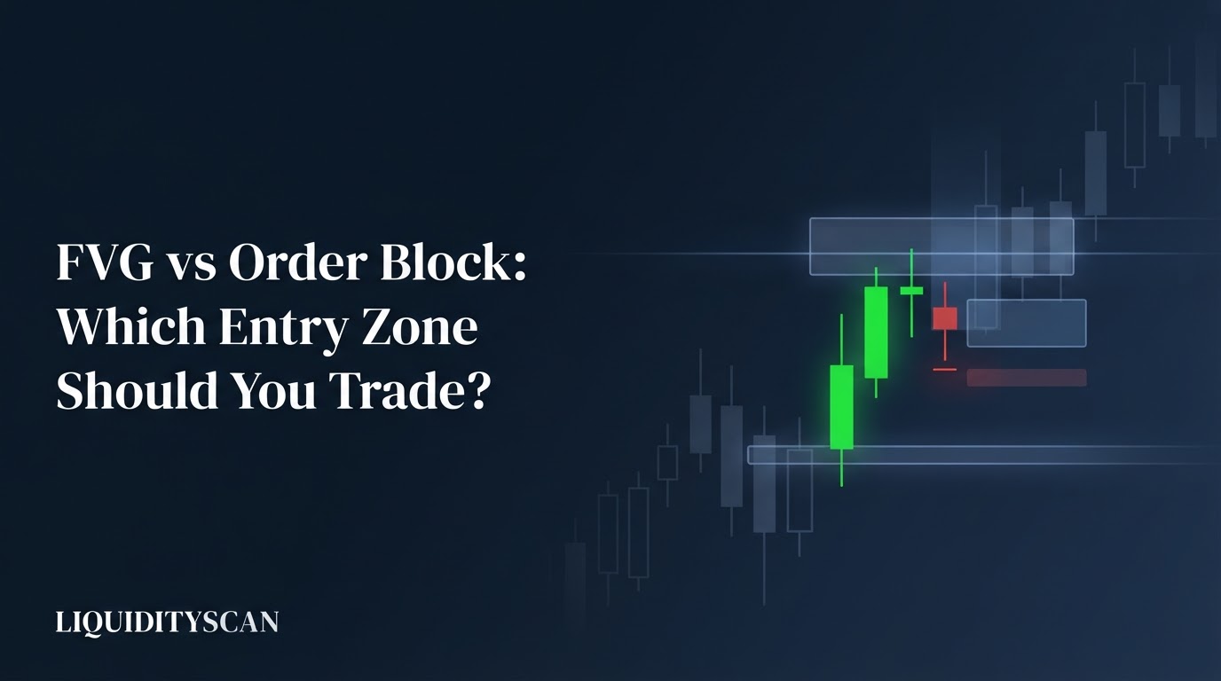 FVG بمقابلہ Order Block: کون سا ٹریڈ کریں؟