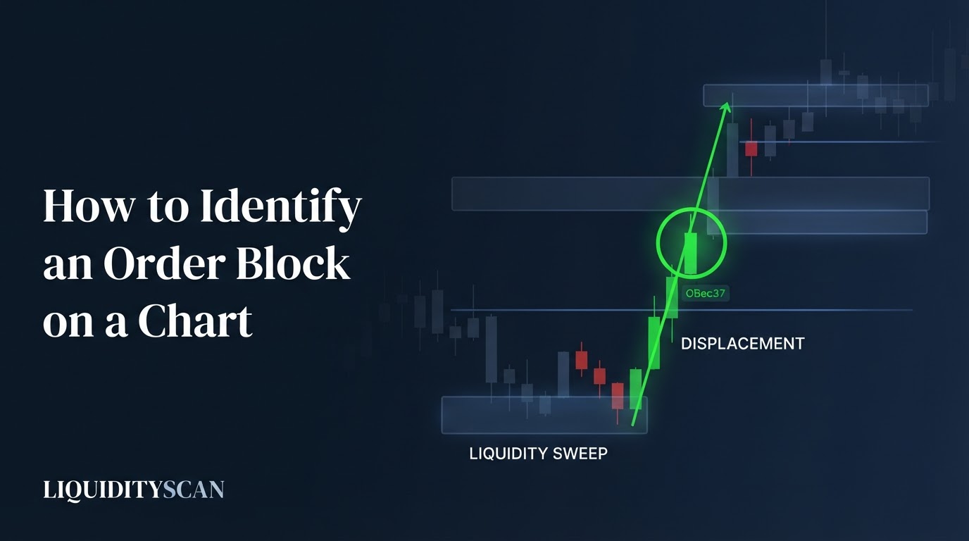 Como Identificar um Order Block