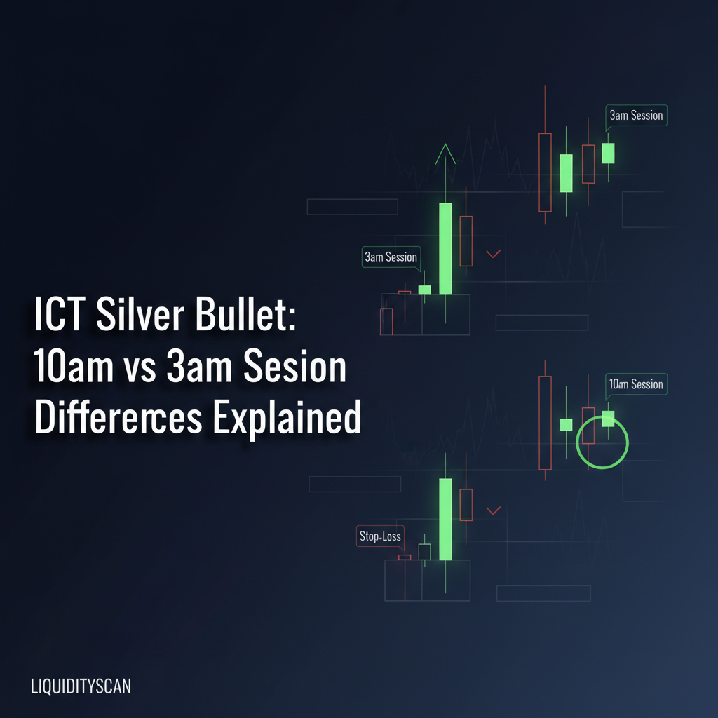 ICT Silver Bullet: 10am बनाम 3am सेशन के अंतर समझाए गए