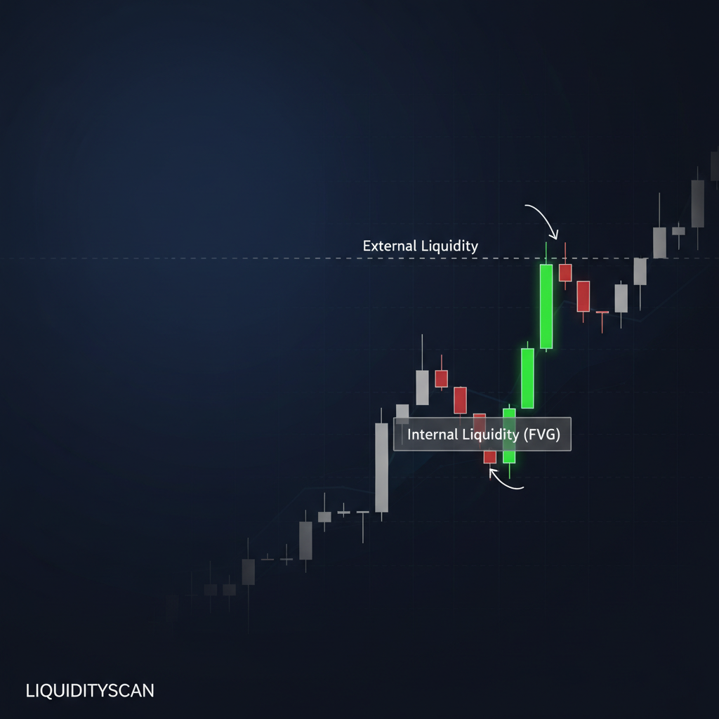 Likuiditas Internal vs Eksternal: Panduan untuk Trader SMC