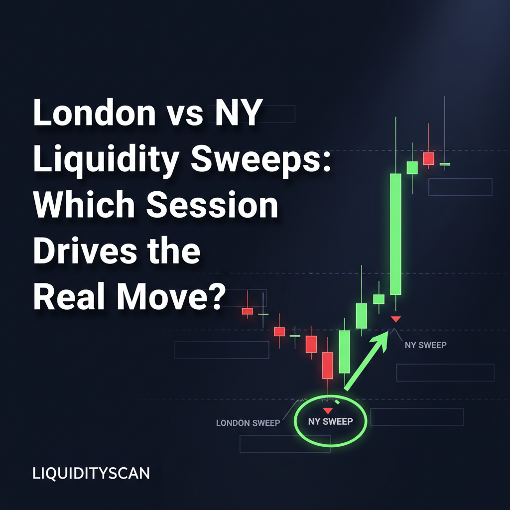 London vs NY Liquidity Sweeps: Which Session Drives the Real Move?