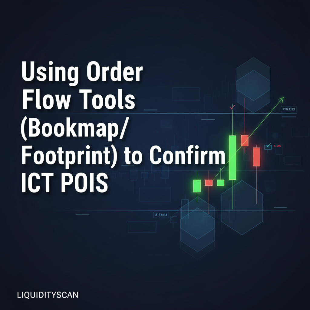 Paggamit ng Order Flow Tools (Bookmap/Footprint) para I-confirm ang ICT POIs