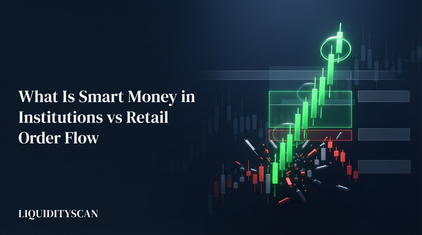 What Is Smart Money in Trading? Institutions vs Retail Order Flow